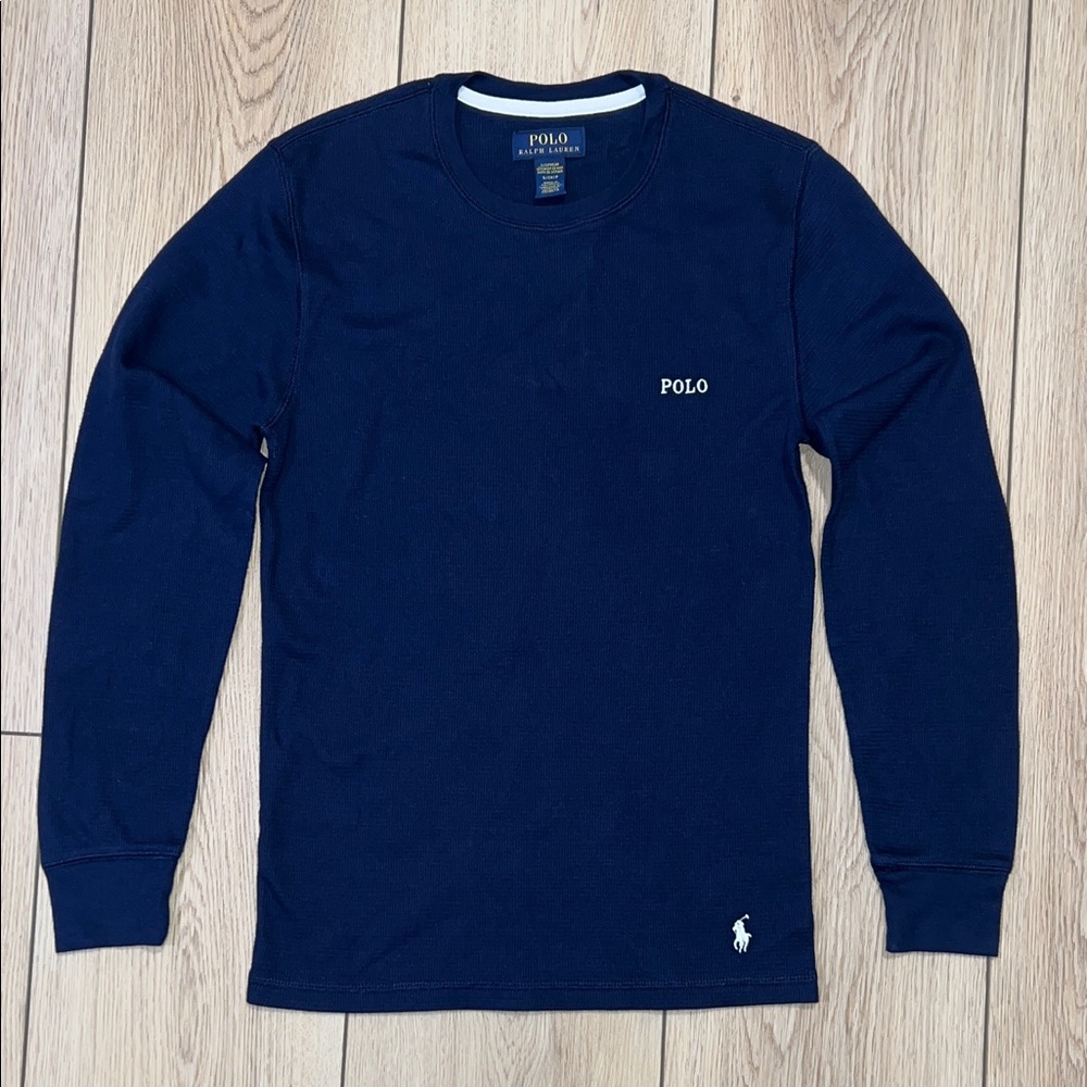 NWOT - Polo by Ralph Lauren Men's Waffle Henley Long Sleeve Sleepwear/Daywear